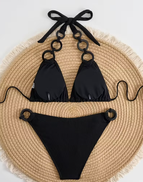 Black Halter Bikini