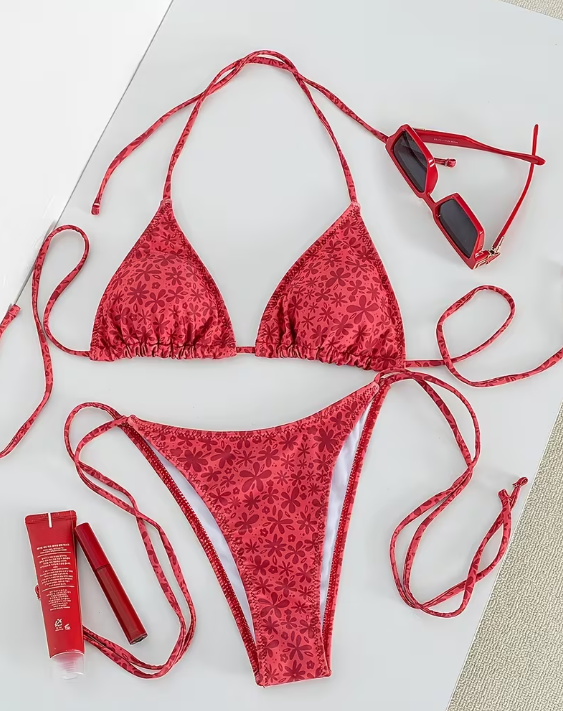 Brick Red Bikini