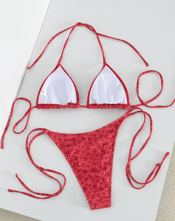 Brick Red Bikini