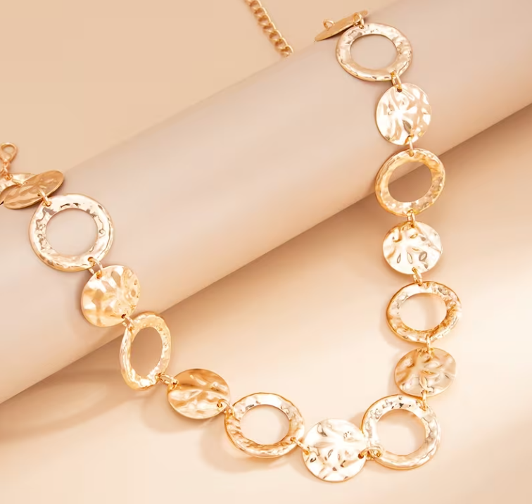 Irregular Gold Belt