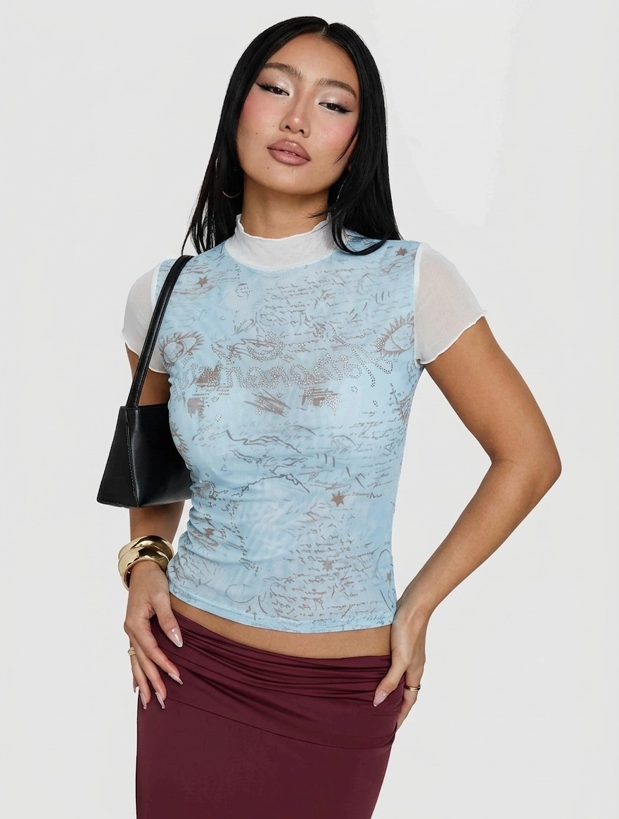 Light Blue Mesh