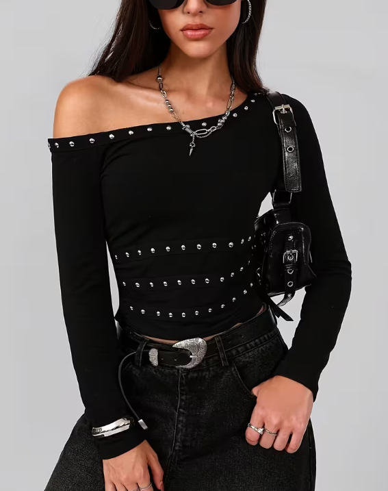Asymmetrical Punk Top