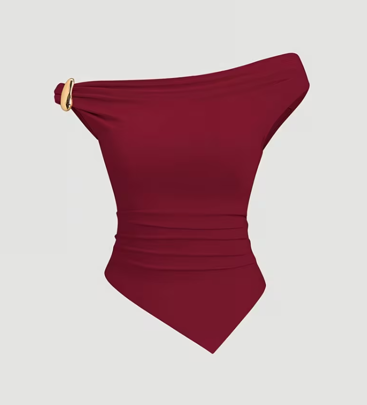 Blusa One Shoulder