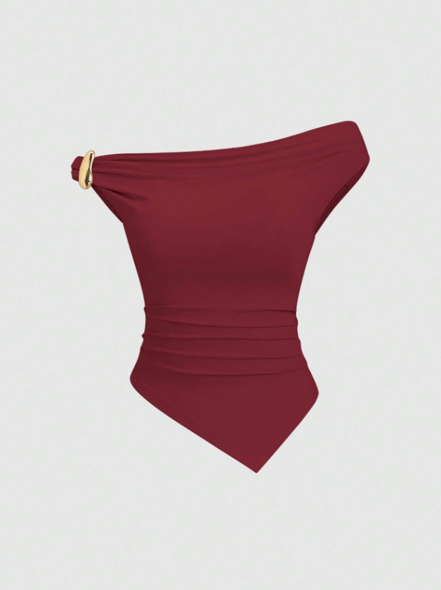 One Shoulder Blouse